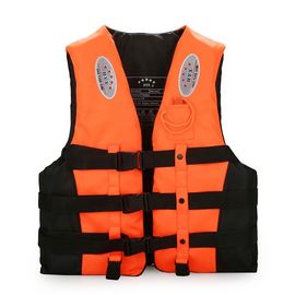 Résistance à l'eau orange adaptée aux besoins du client de taille de la couleur M/L/XL de vestes de vie marine