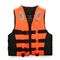 Résistance à l'eau orange adaptée aux besoins du client de taille de la couleur M/L/XL de vestes de vie marine