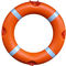 Anneau de bateau de haute densité Lifesaver, bouée orange / rouge de piscine de couleur